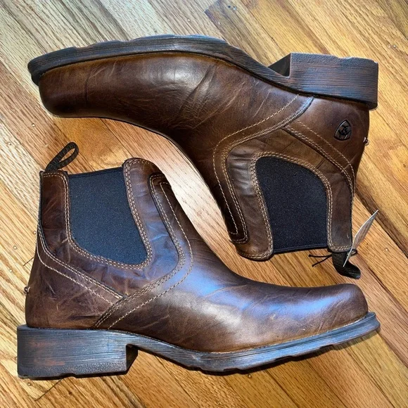 NEW, ARIAT MIDTOWN RAMBLER BOOTS STILL IN BOX ~ NEVER WORN SIZE 10.5 - Picture 4 of 8